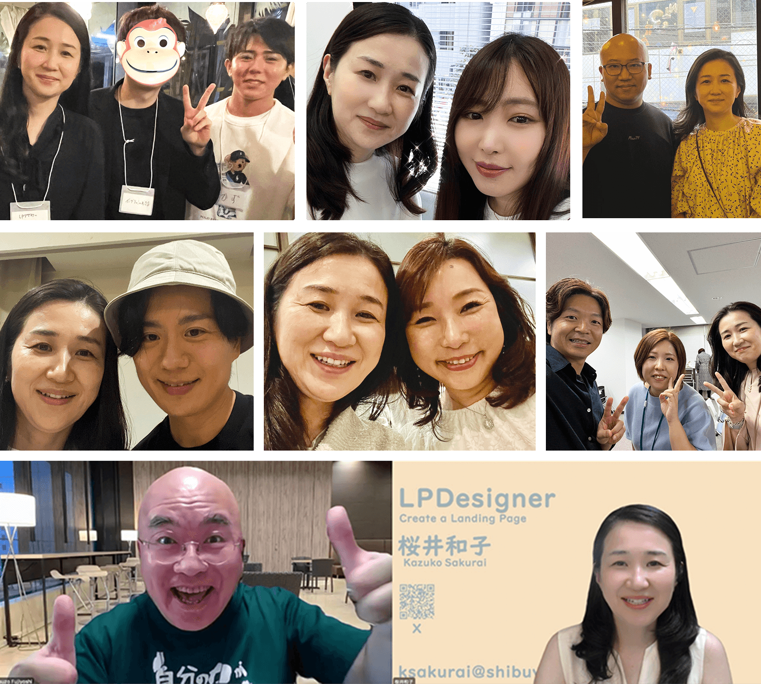 クライアント様との写真